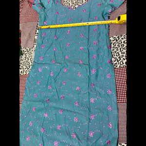 Sitara Work Cotton Kurti