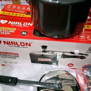 3 Liter Nirlon Cooker Hard Anodized Induction Base