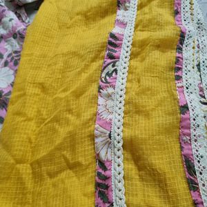 Kurta With Duppata Pure Cotton