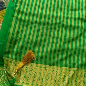 Very Special Soft Fabricated Saree With Blouse