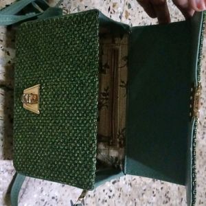 Green Grass Seling Box Bag