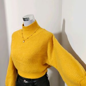 🆕 Cropped Turtle Neck Pullover 🇸‌🇦‌🇱‌🇪‌24hr