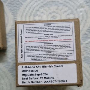 Satwa Anti Acne Blemish Cream