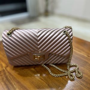 Peach Chique Align Bag