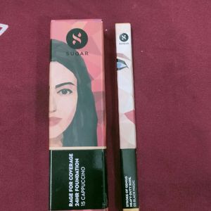 Combo Huda Stick Sugar Foundation And Shi