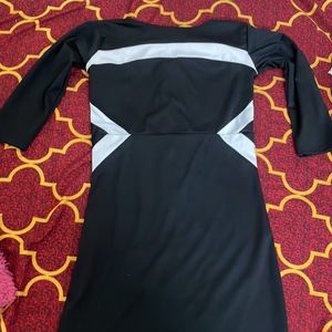 Black Simple Bodycon Dress