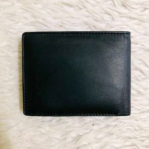 Woodland Black Leather Wallet