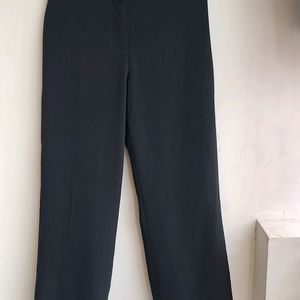 Black Wide Trousers