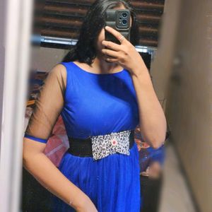 Blue Party Dress