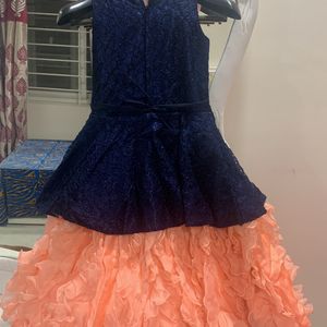 Ruffle Frock For Girls