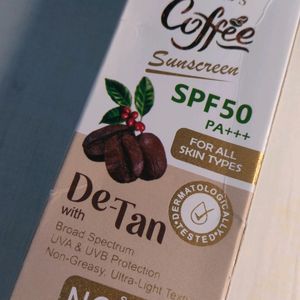 Coffee Sunscreen