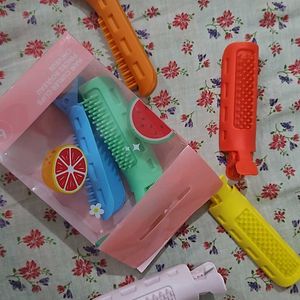 Miniso Hair Curler Clips Pack Of 6