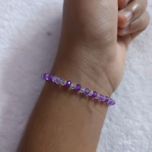 Crystal Purple Bracelet