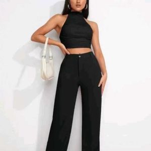 Black Wide Leg Pant