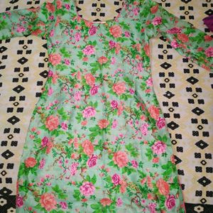 LIBAS BRAND FLORAL KURTI