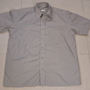 Formal Grey Shirt - Half Sleeves