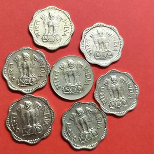 Indian old coins set