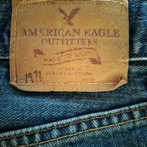 American Eagle Oversized Parallel Jeans