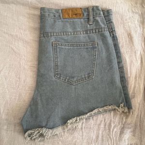 Light Blue denim Shorts