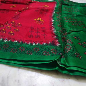 Very Beautiful 100% Cotton Saree