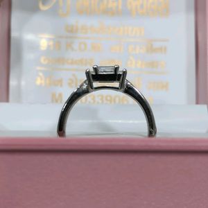 925 Italian Silver Ladies Ring