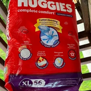 Huggies Baby Diapers XL Size, 56 Count