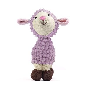 Nuluv Happy Threads Sheep Purple New