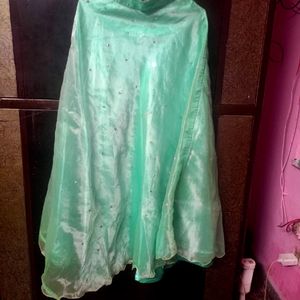 Organza Satin Skrit