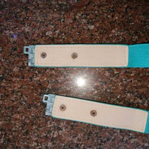 Coral Blue Belt