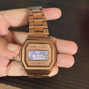 Unisex Gold Casio Watch