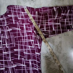 54 Bust Purple Kurti