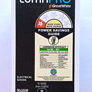 GreatWhite LUMAPRO LED Bulb 9watt