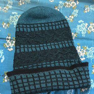 Bluish Winter Cap