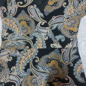 Paisley Pattern A-Line Dress