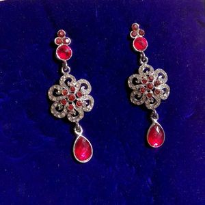 Flower Jewellery Set With Rings