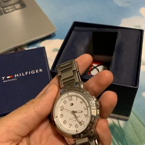 Tommy Hilfiger Silver Watch For Women