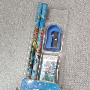 Stationary Set Of Scale,Eraser, Pencils&Sharpener