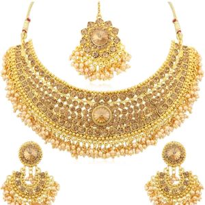 Alloy Gold -plated Jewellery Set(Pack Of Three)