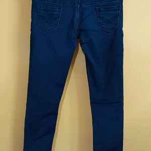 Women Navy Blue Skinny Jeans