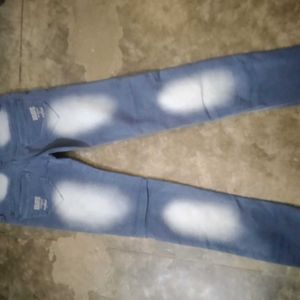 Damage Denim Jeans