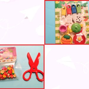 New Erasers Set Combo Of 3