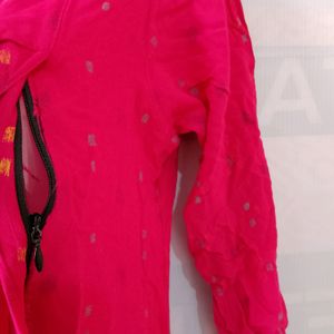 Pink Printed Kurti