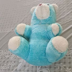 Sky Blue Teddy Bear... Stuffed Soft Toy