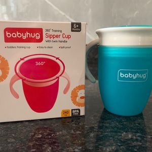 Babyhug 360 Degree Spill Proof Training Sipper Cup