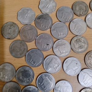 25 Paise Coin Collection Rhino Token