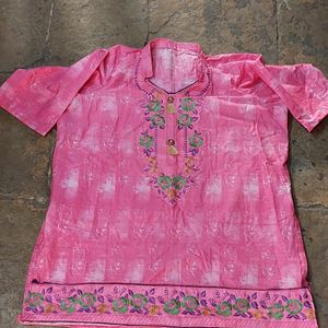 Heavy Embroidery Short Kurti