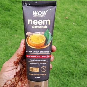 Wow Neem Face Wash