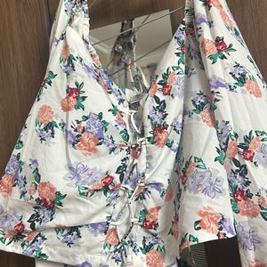 Floral Crop Top