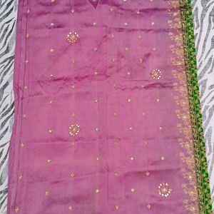 Zardoji Maggam Work Design Saree