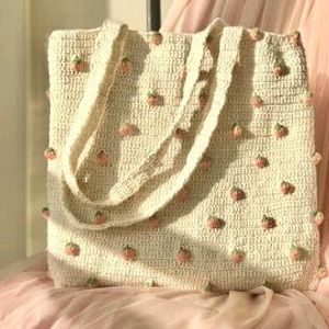 Crochet Tote Bag 🌱🌸